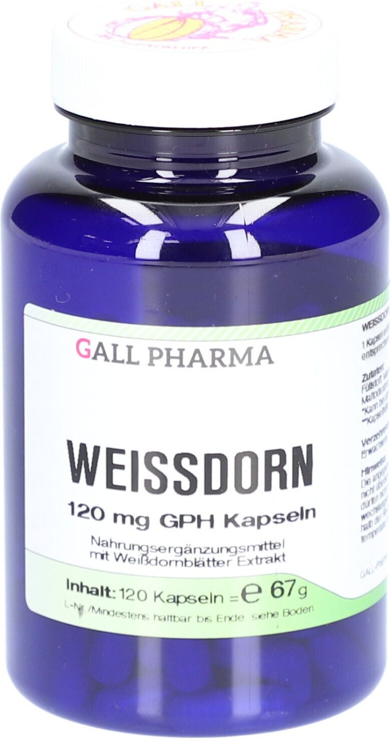 Weissdorn 120 mg GPH Kapseln