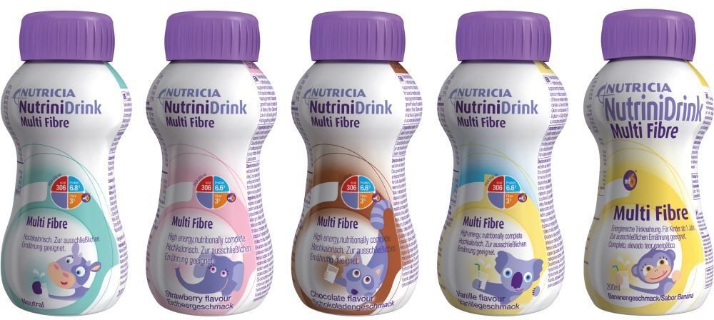 Thumbnail - Nutrinidrink MultiFibre Mischkarton 32x200 ml Flüssigkeit
