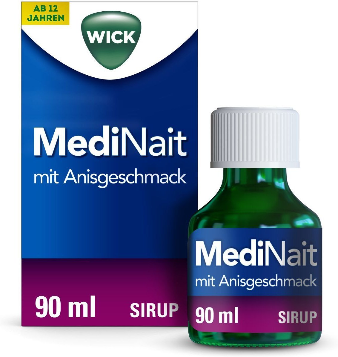 Wick MediNait mit Anisgeschmack Sirup 90 ml