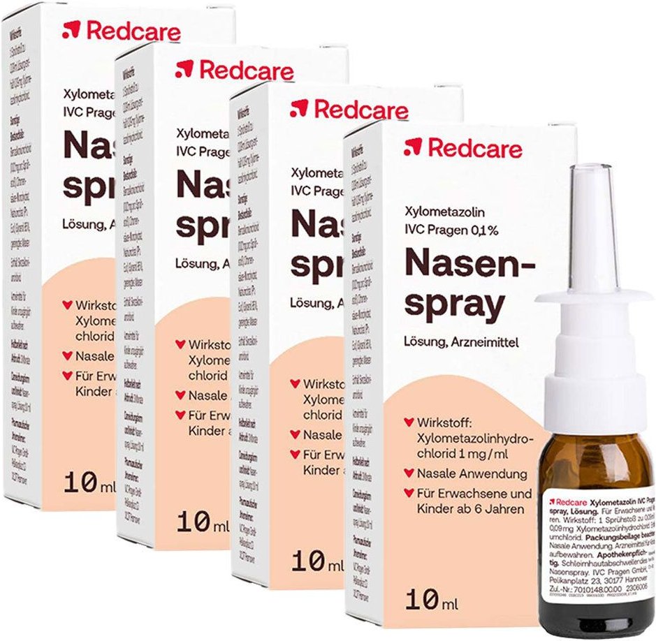 Thumbnail - Redcare Nasenspray 4er-Pack 4x10 ml Spray