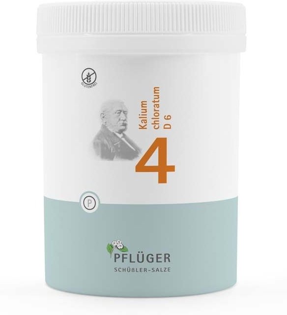 Biochemie Pflüger 4 Kalium chloratum D 6 Tabletten 1000 St