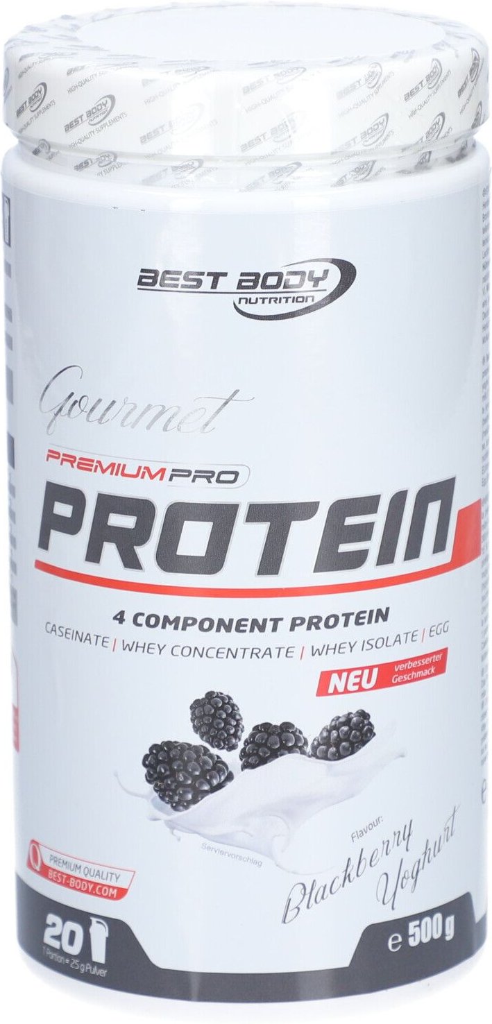 BBN Gourmet Premium Pro Blackberry Yoghurt Pulver 500 g