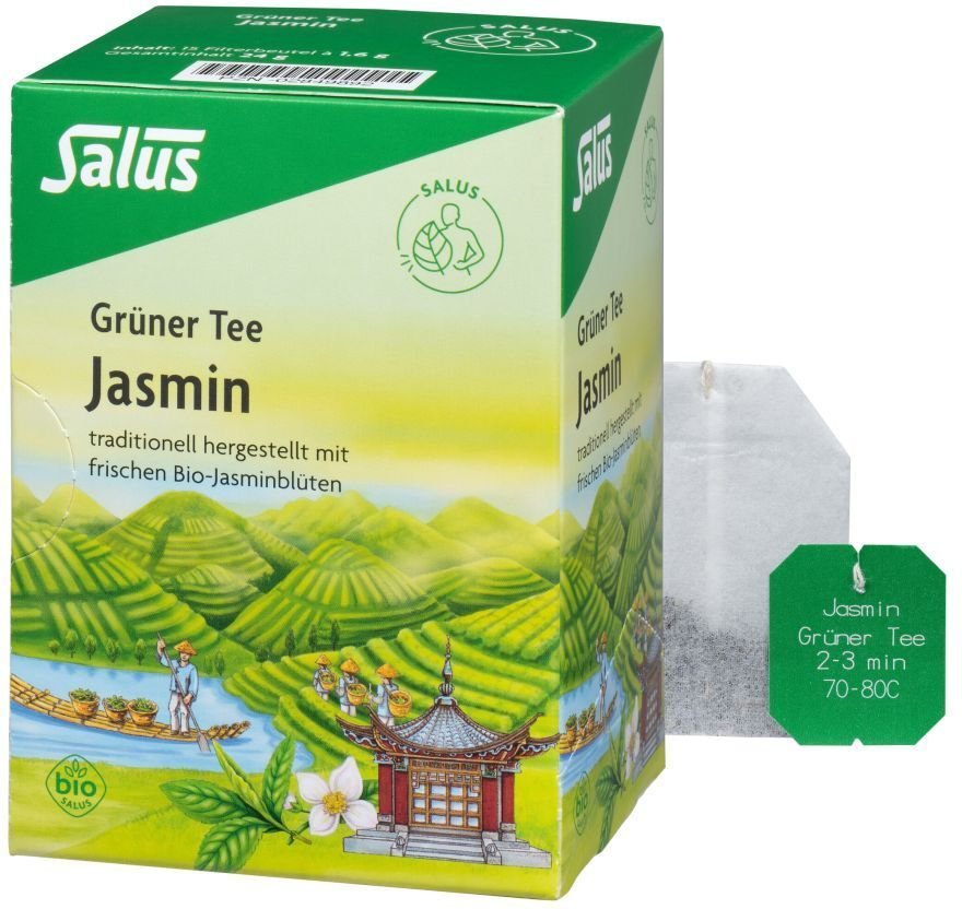 Thumbnail - Grüner TEE Jasmin Bio Salus Filterbeutel 15 St