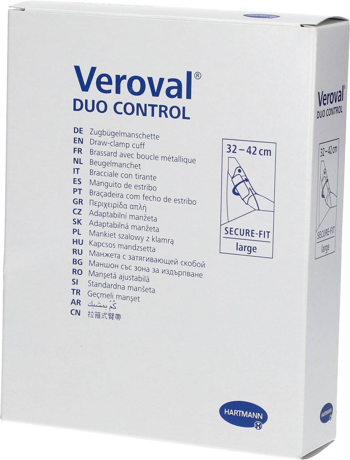 Hartmann Veroval DC Beugelmanchet 32-42cm 1 St Kombipackung