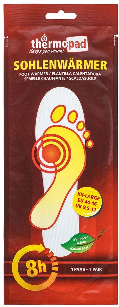 Thermopad Sohlenwärmer XXL Gr.44-46 1x2 St Einlagen