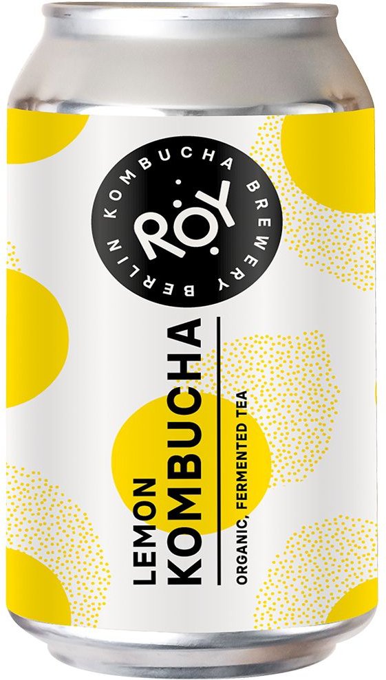 ROY Lemon Kombucha Bio 330 ml Getränk