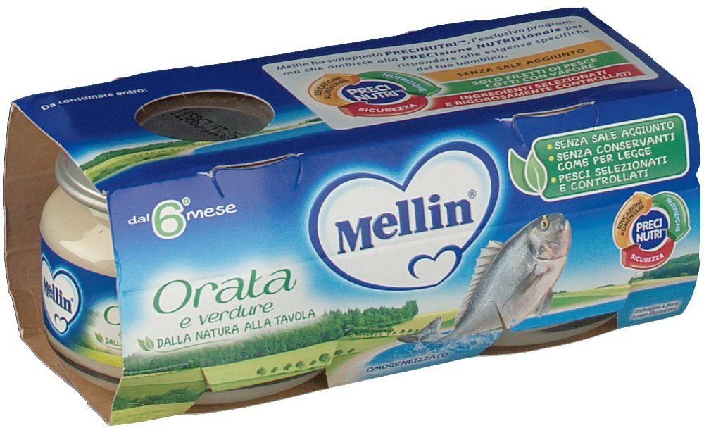 Mellin Omog Orata 2X80G 2x80 g Brei