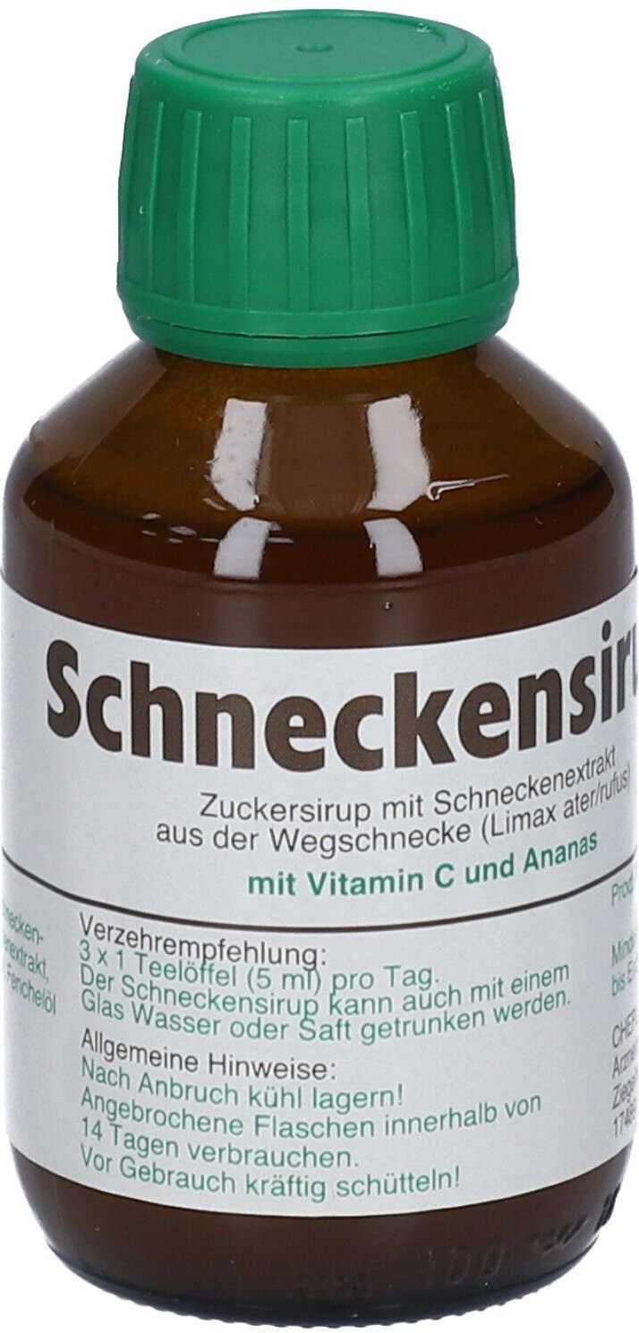 SCHNECKEN-EXTRAKT-Sirup Hotz 100 ml Sirup