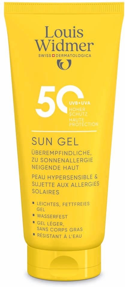 Widmer Sun Gel 50 l.P. 100 ml