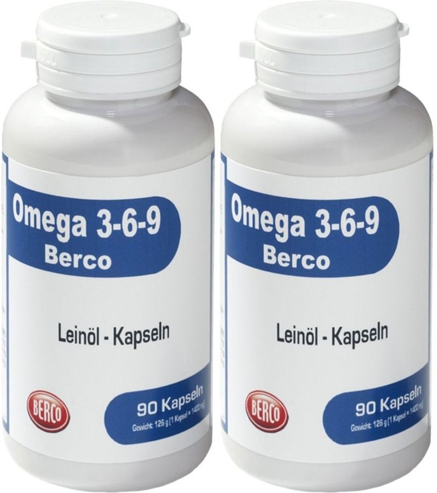 Omega 3-6-9 Berco x2 2x90 St Kapseln