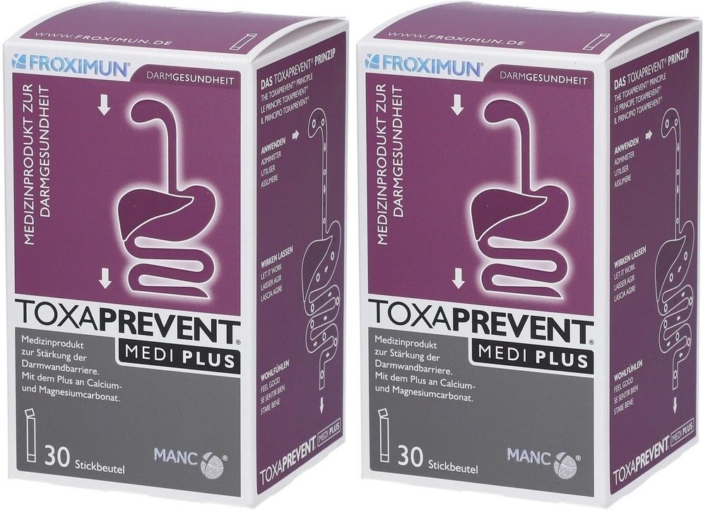 Froximun Toxaprevent Medi Plus Stick 2x 2x30x3 g Pulver