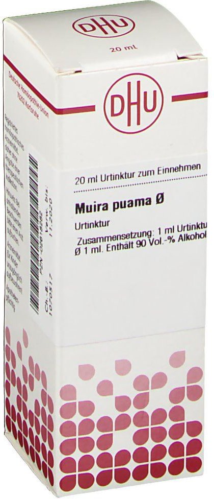 Muira Puama Urtinktur D 1 20 ml Dilution