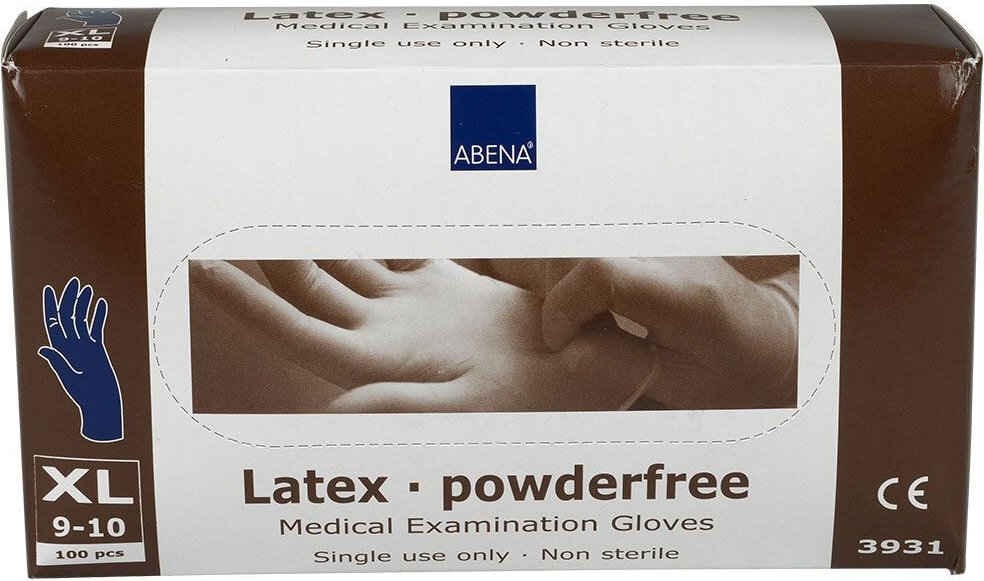 Handschuhe Latex ungepudert x-large 4381 100 St