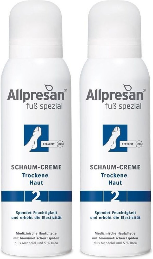 Allpresan Fuss Spez 2 x2 2x125 ml Schaum