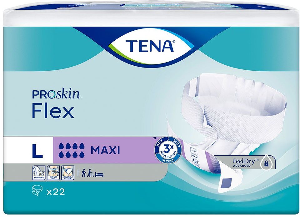 Thumbnail - Tena Flex maxi L 22 St Windeln