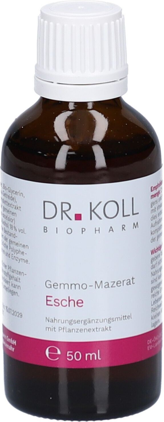 Gemmo-Mazerat Esche Dr.Koll Fraxinus excelsior Tro 50 ml Tropfen