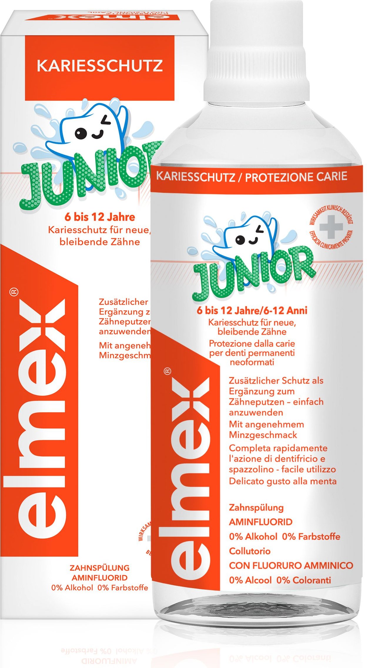 Elmex Junior Zahnspülung 400 ml Mundwasser