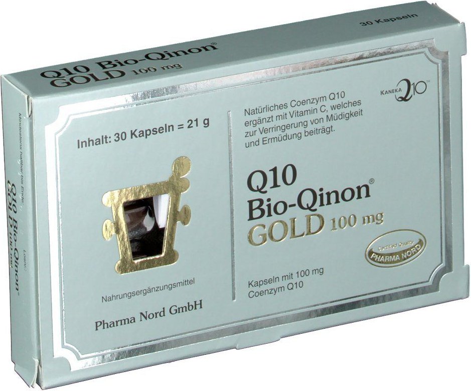 Q10 BIO Qinon Gold 100 mg Pharma Nord Kapseln 30 St