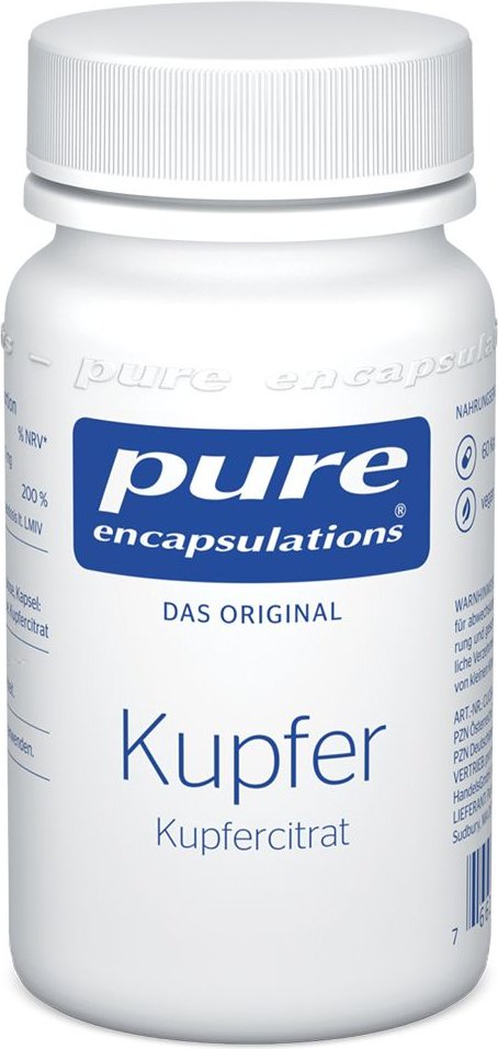 Thumbnail - Pure Encapsulations Kupfer Kupfercitrat Kapseln 60 St