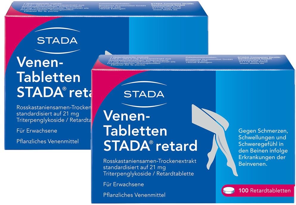 Venen-Tabletten Stada retard Sparset 2x100 St Retard-Tabletten