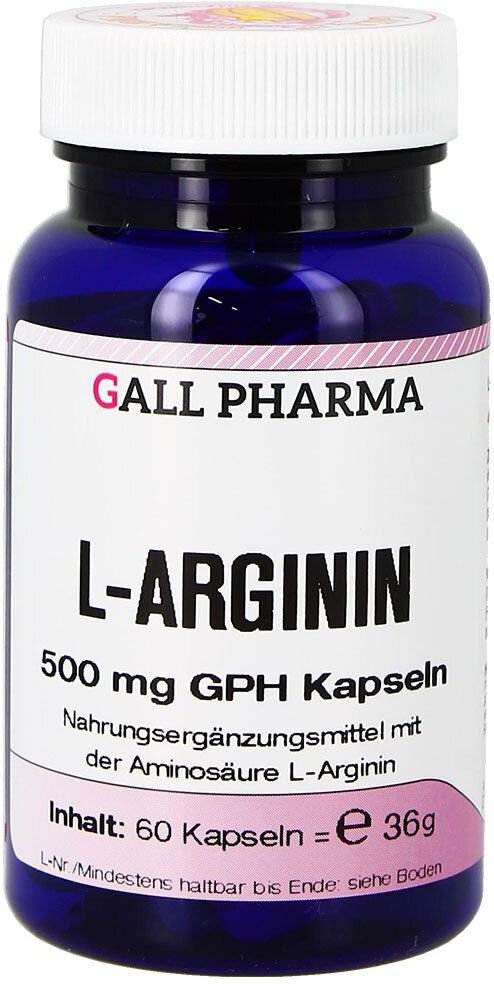 L-Arginin 500 mg GPH Kapseln