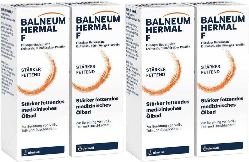 Balneum Hermal F flüssiger Badezusatz 2x 2x2x500 ml Flüssigkeit