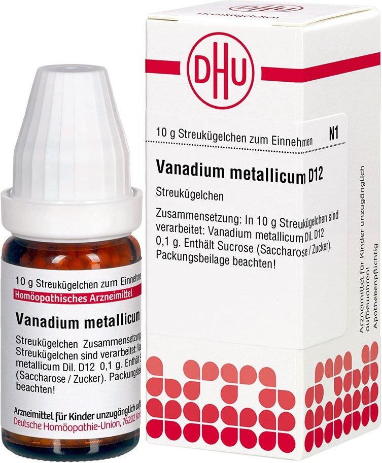 Thumbnail - Vanadium Metallicum D 12 Globuli 10 g