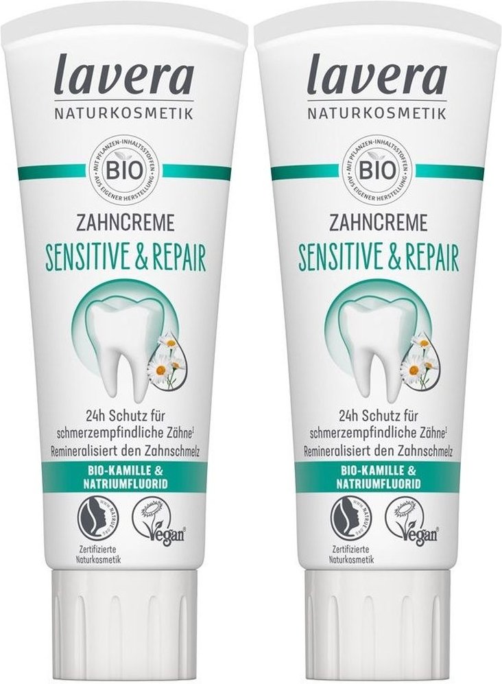 Lavera Zahncreme SEN White x2 2x75 ml