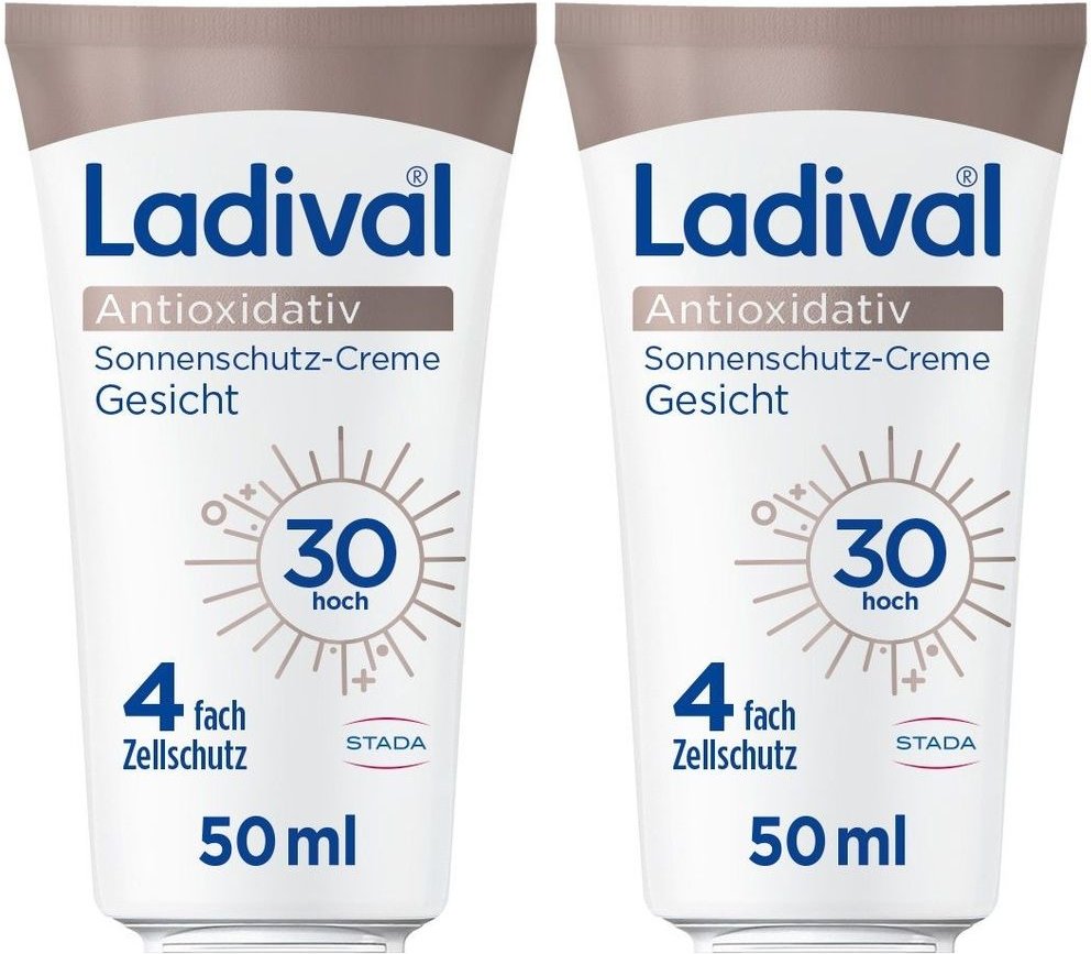 Ladival Antioxidativ Creme Gesicht LSF 30 x2 2x50 ml