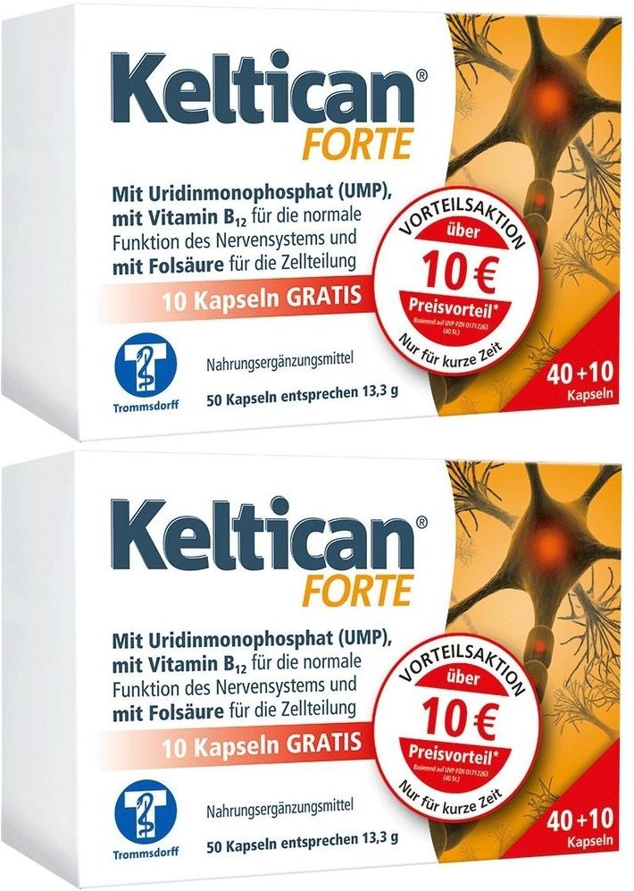 Keltican forte Kapseln Spezialgröße 50 St