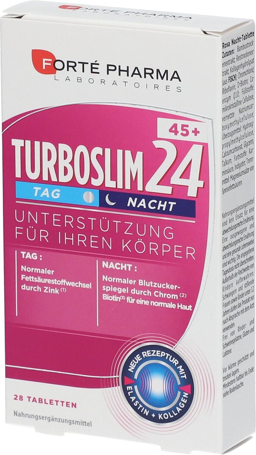 Turboslim 24 Forte 45+ Tabl 28 St Tabletten
