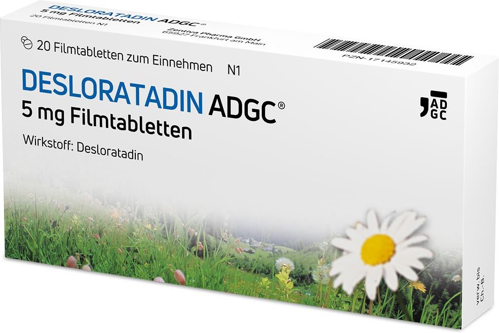 Desloratadin-ADGC 5 mg Filmtabletten