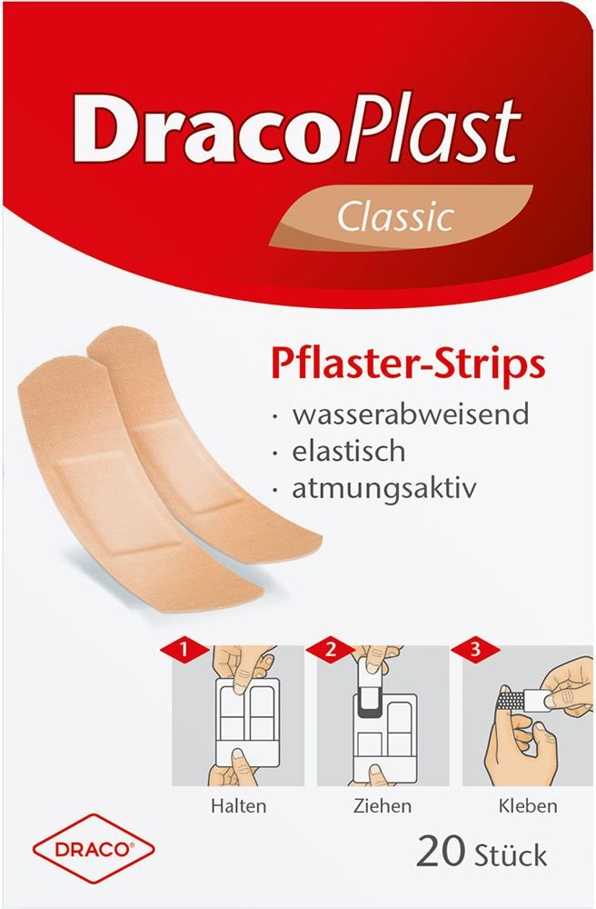 Dracoplast Classic Pflasterstrips 20 St Pflaster
