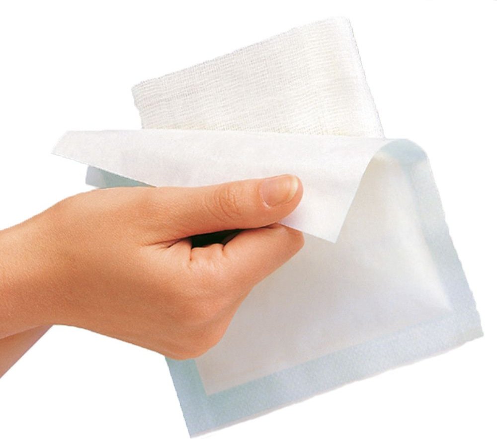 Gazin Mullkomp.10x20 cm unsteril 12fach RK 100 St Kompressen