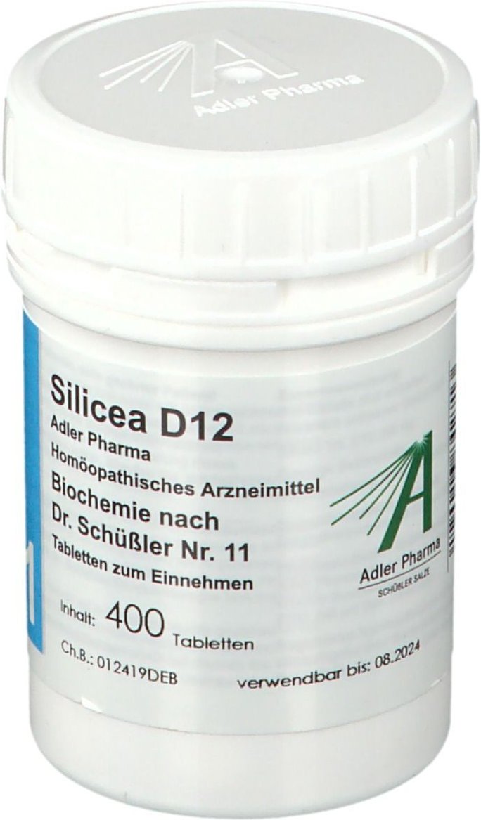 Biochemie Adler 11 Silicea D 12 Tabletten 400 St