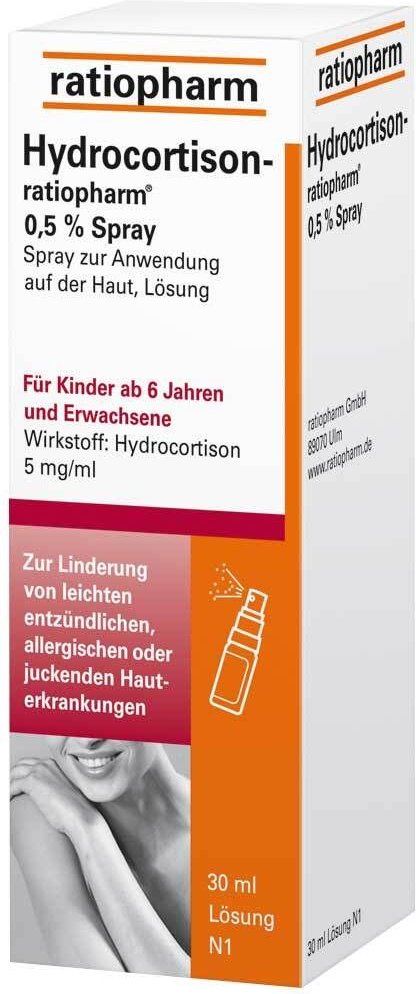 Thumbnail - HYDROCORTISON-ratiopharm 0,5% Spray 30 ml