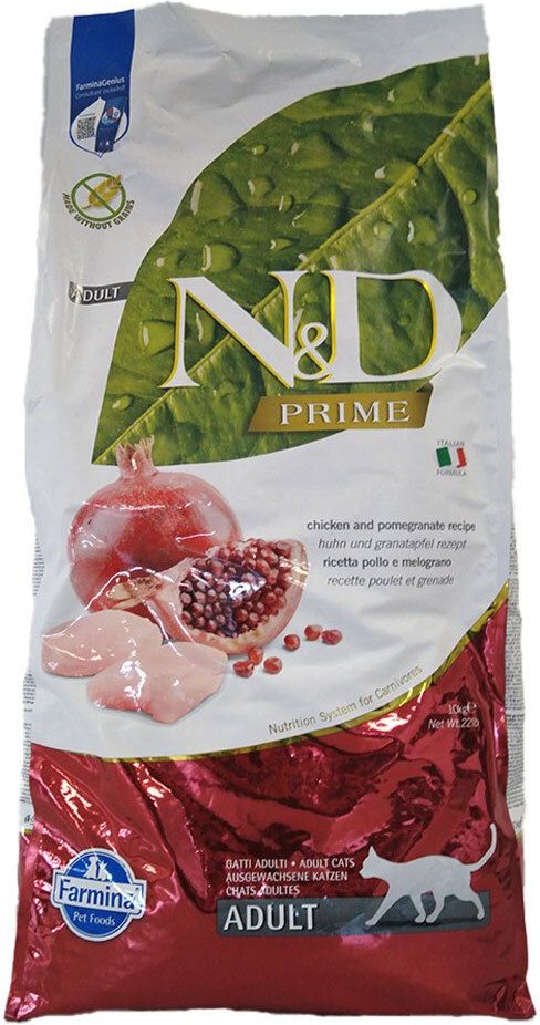 N&D CAT Chicken&Pomegr AD 10Kg 10000 g Futter