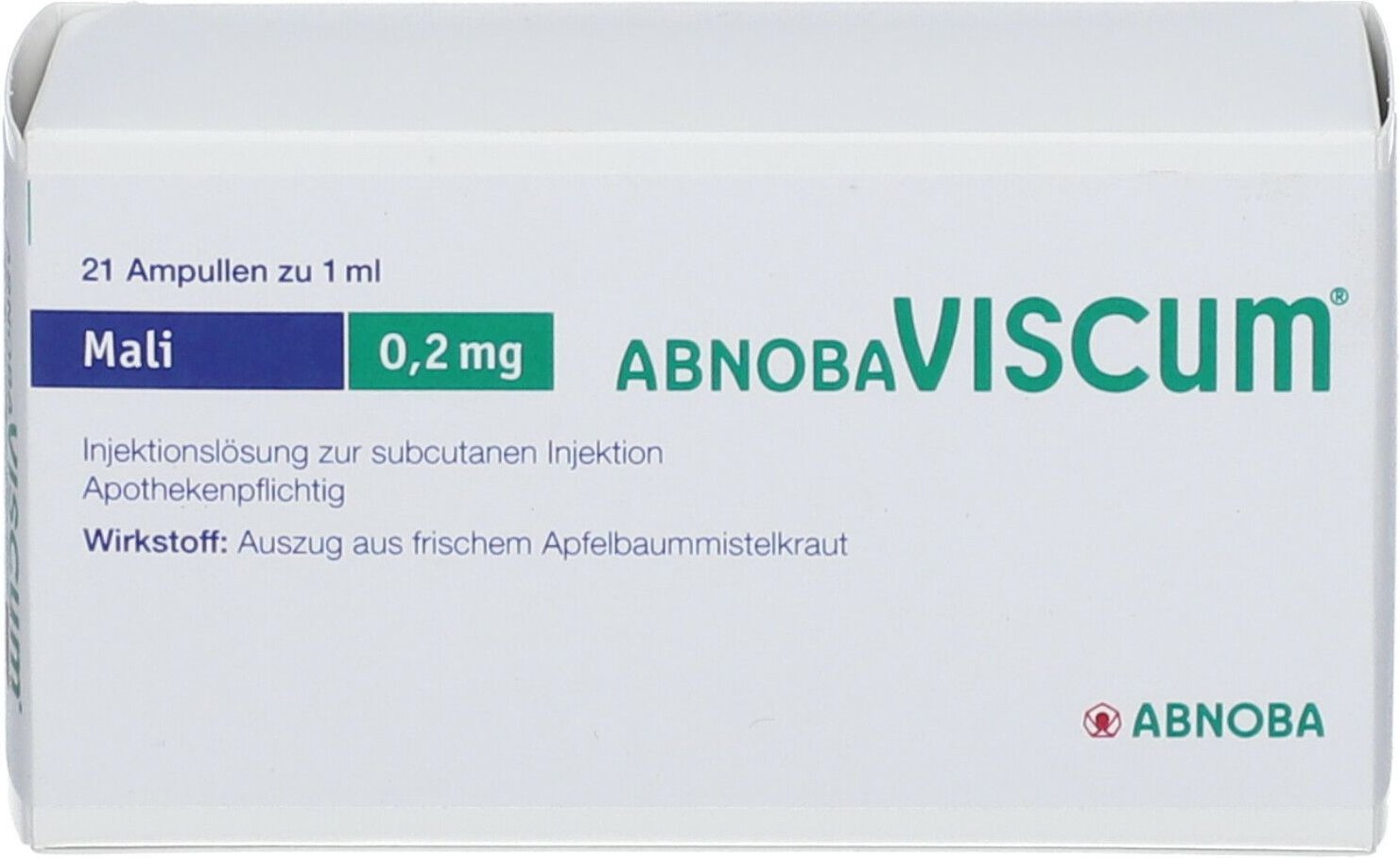 Abnobaviscum Mali 0,2 mg Ampullen 21 St