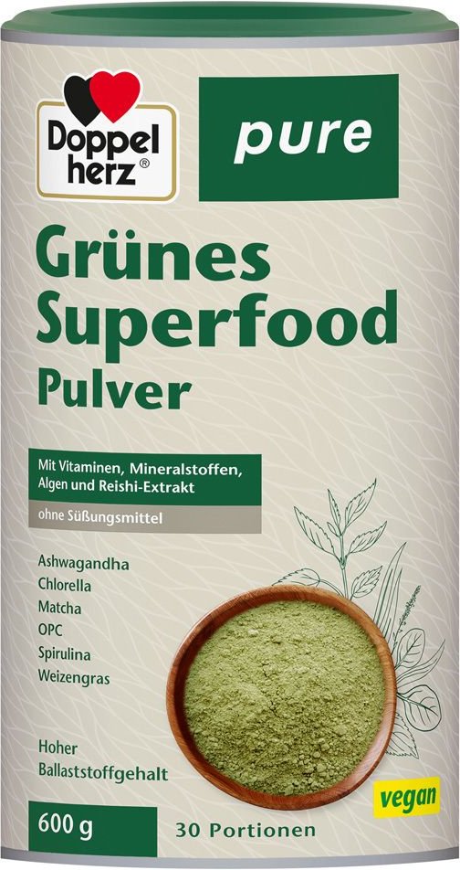 Doppelherz Grünes Superfood pure Pulver 600 g