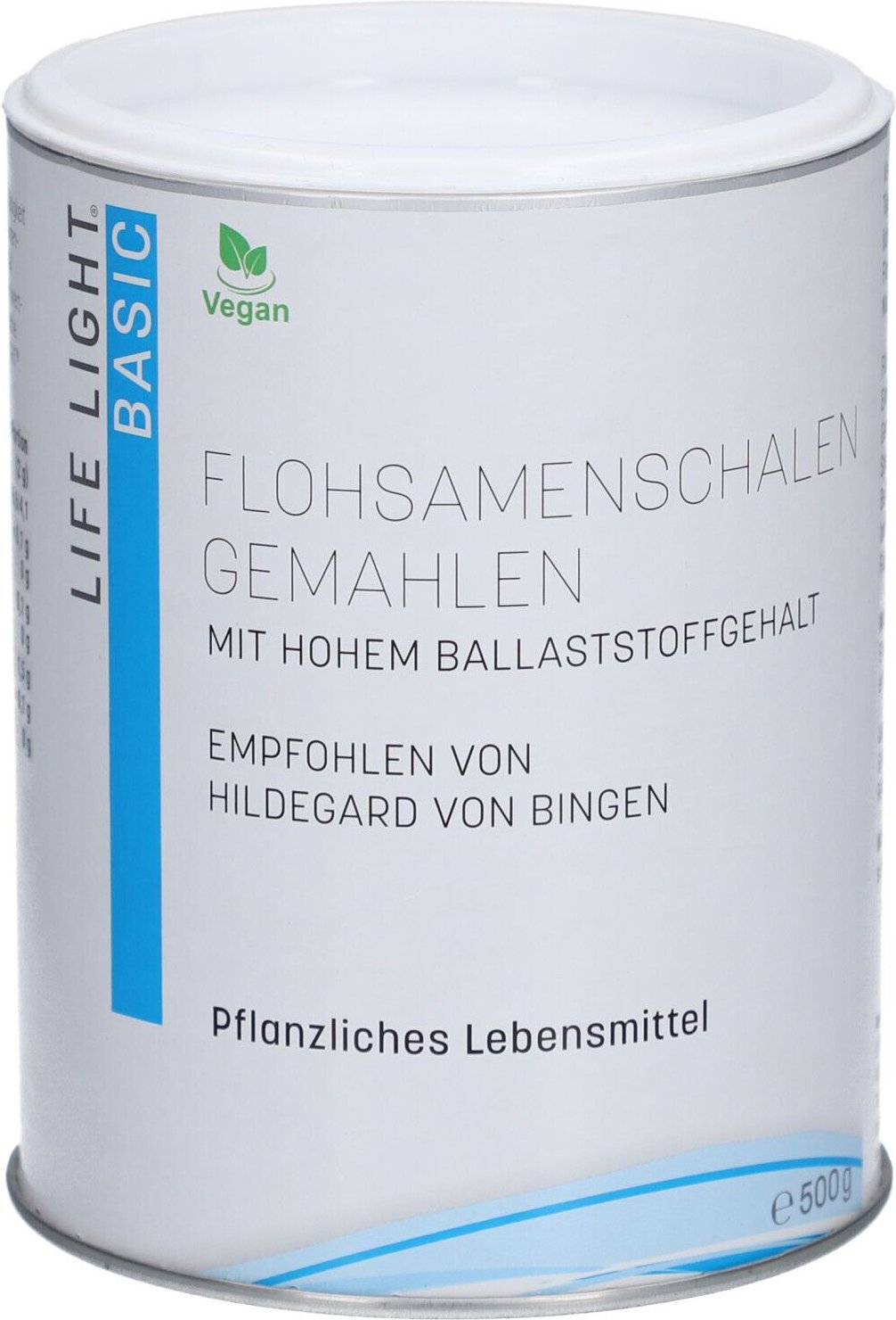 Flohsamenschalen gemahlen Pulver 500 g