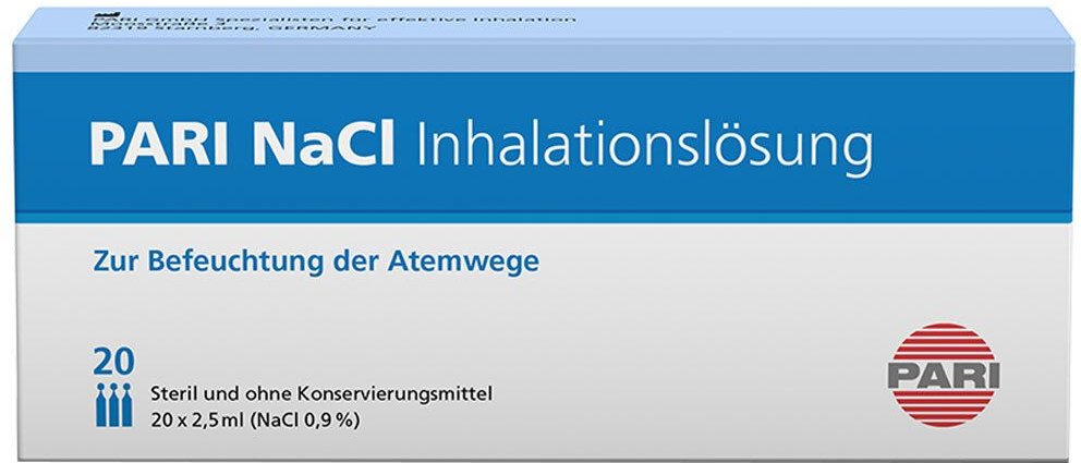 Thumbnail - Pari NaCl Inhalationslösung Ampullen 20x2,5 ml