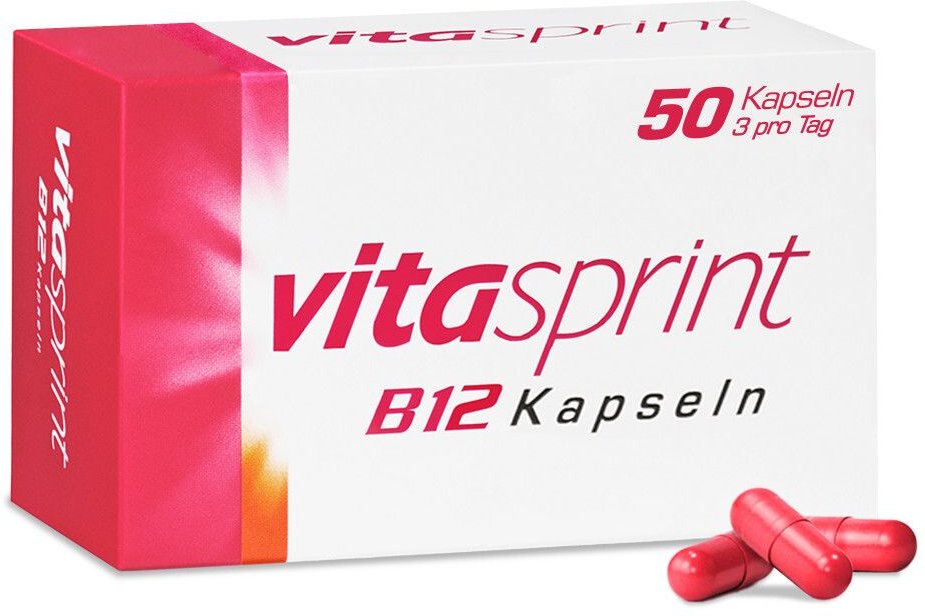 Vitasprint B12 Kapseln 50 St Hartkapseln
