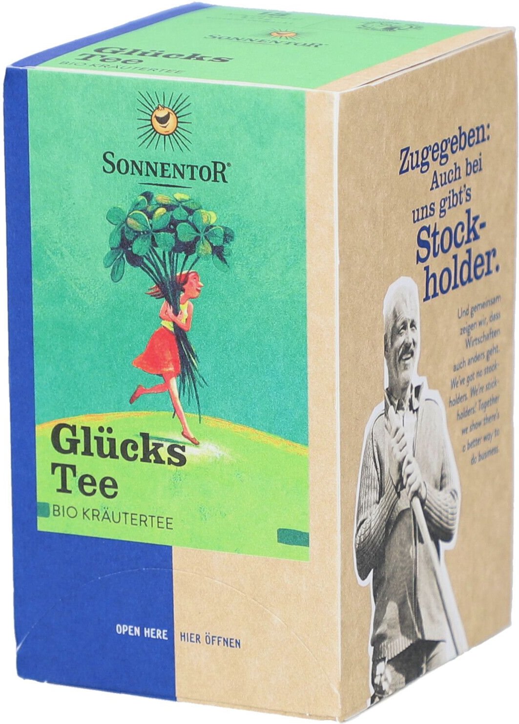 Sonnentor Glückstee Doppelkammer BIO 18 x 1.5 g 1,5