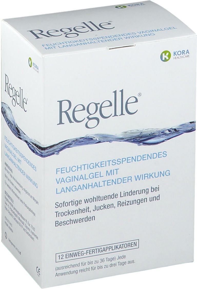 Regelle feuchtigkeitsspend.Vaginalgel Einw.-Appl. 12x6,5 g Vaginalgel