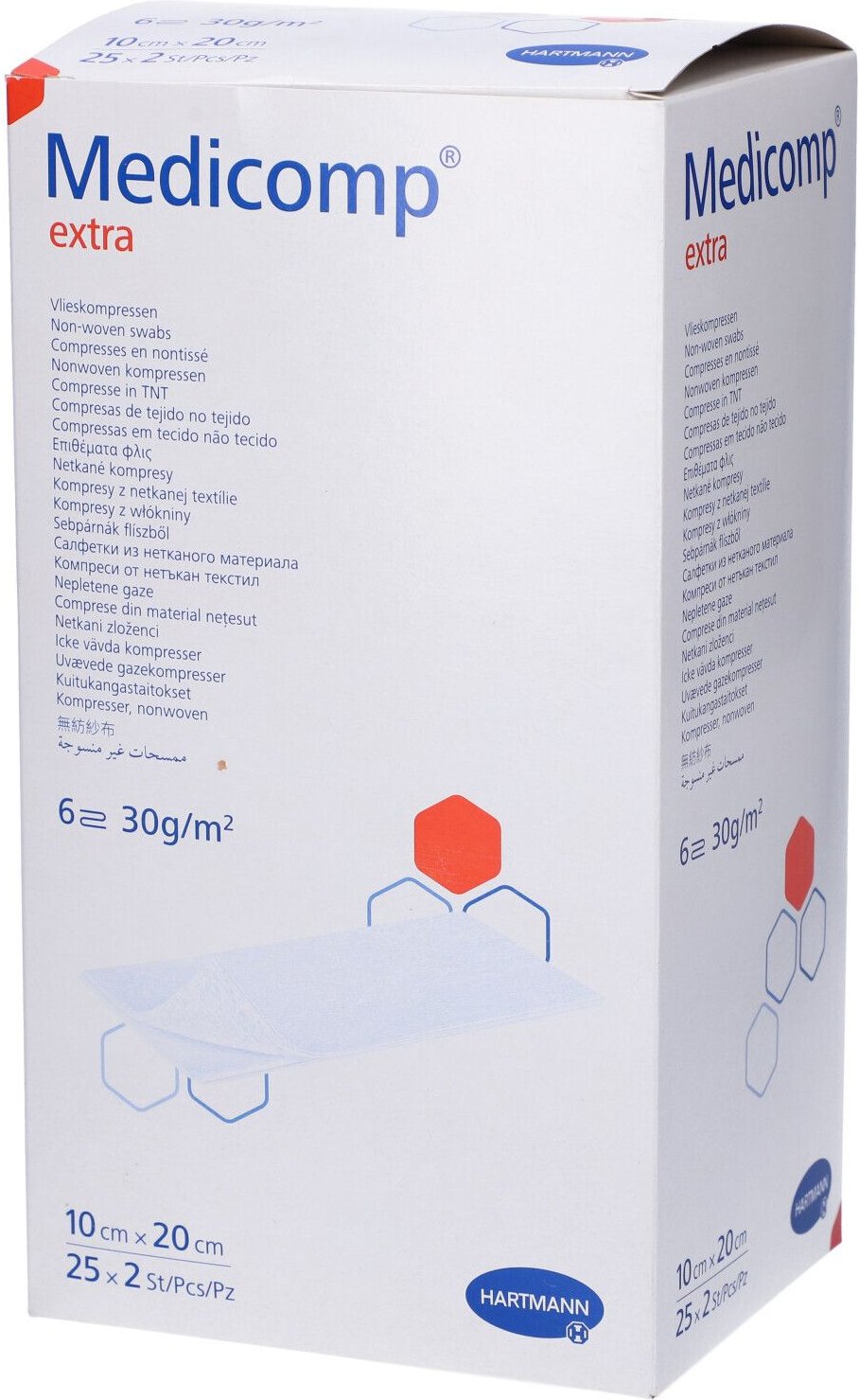 Garza Medicomp EX Tnt10X20 50P 50 St Kombipackung