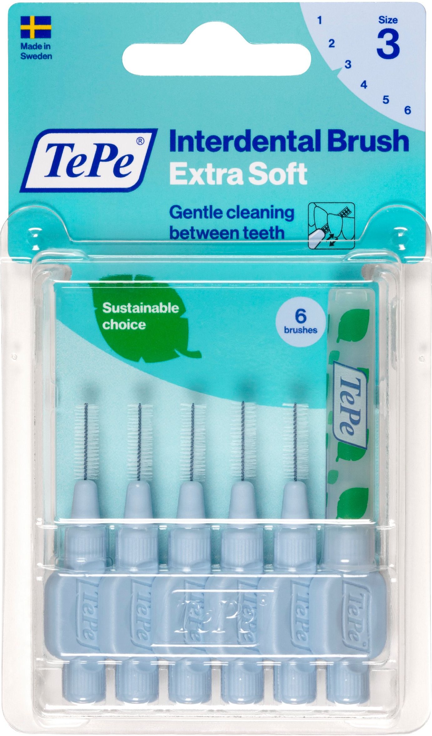 Tepe Interdentalbürste x-weich 0,6mm 6 St Zahnbürste