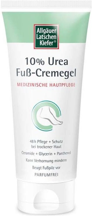 Thumbnail - Allgäuer Latschenk. 10% Urea Fuß Cremegel 100 ml Creme