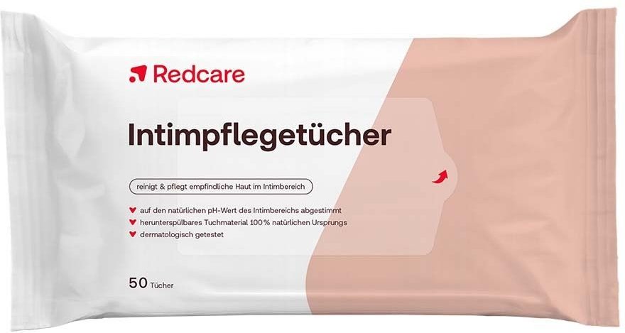 Redcare Classic Intimpflegetücher 50 St Tücher