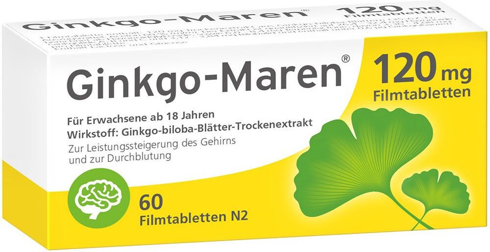 Ginkgo-Maren 120 mg Filmtabletten