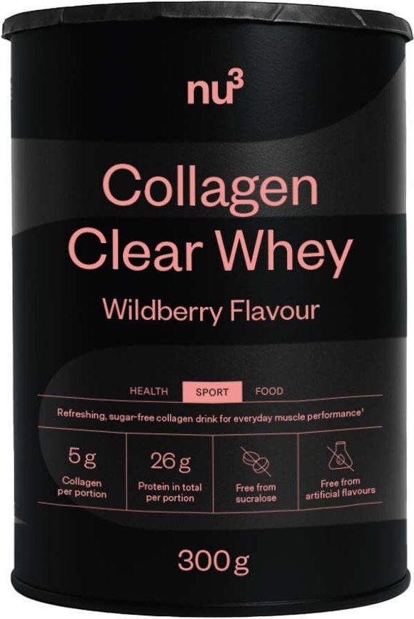 nu3 Collagen Clear Whey 300 g Pulver
